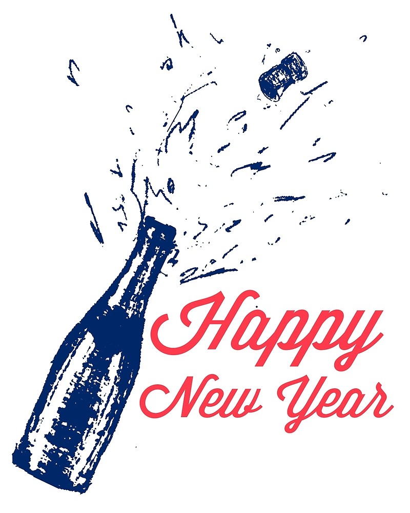 800x1000 Champagne Bottle Explosion. Hand Drawn Isolated Vector - Champagne Bottle Sketch