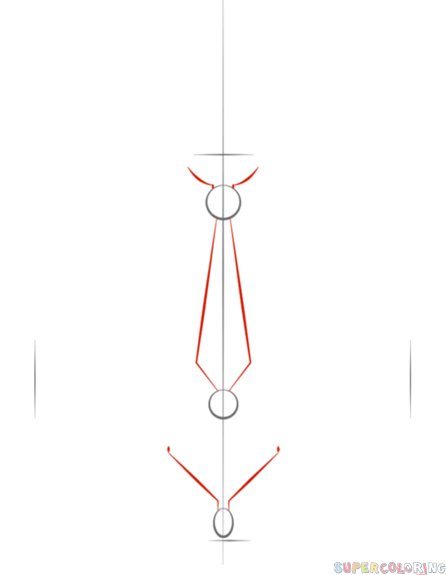 446x575 Drawn Chandelier Sketch - Chandelier Sketch