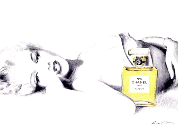 600x445 Soo Kim - Chanel No 5 Sketch