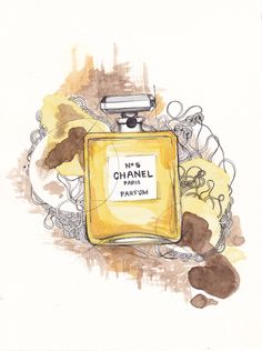 236x316 173 Best Chanel No.5 Images Chanel Perfume - Chanel No 5 Sketch