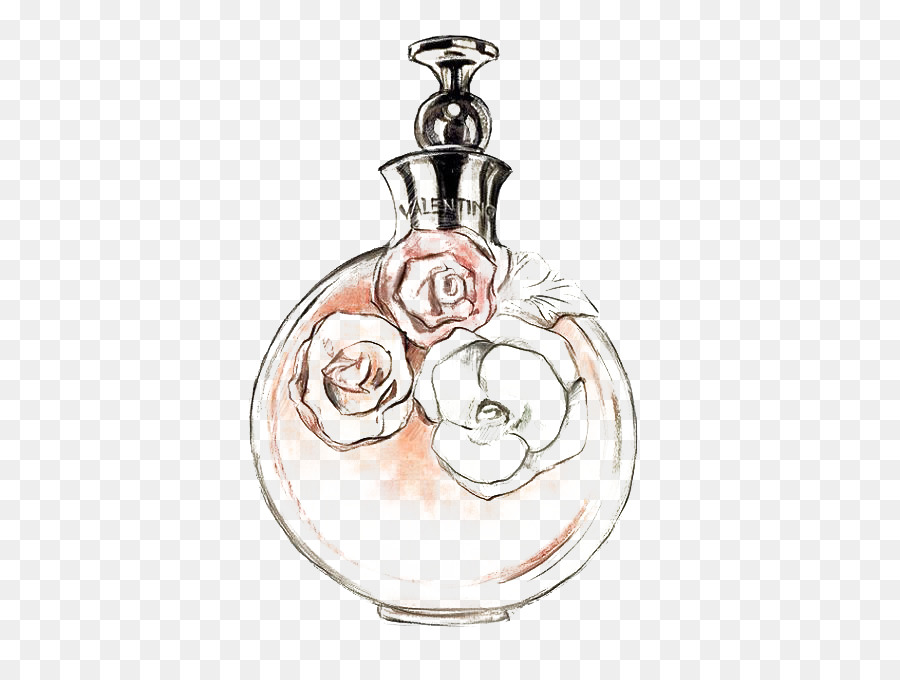 900x680 Chanel No. 5 Perfume Drawing Watercolor Painting - Chanel Perfume Sketch