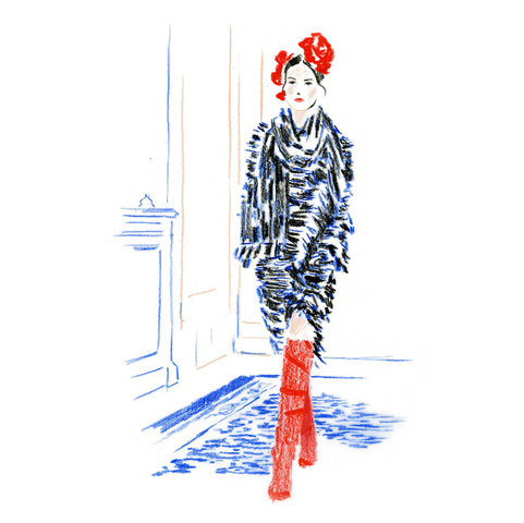 481x480 Sketches From The Show Chanel News - Chanel Sketches