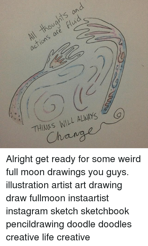500x830 An Are Action Almays Change Alright Get Ready For Some Weird Full - Change Sketch