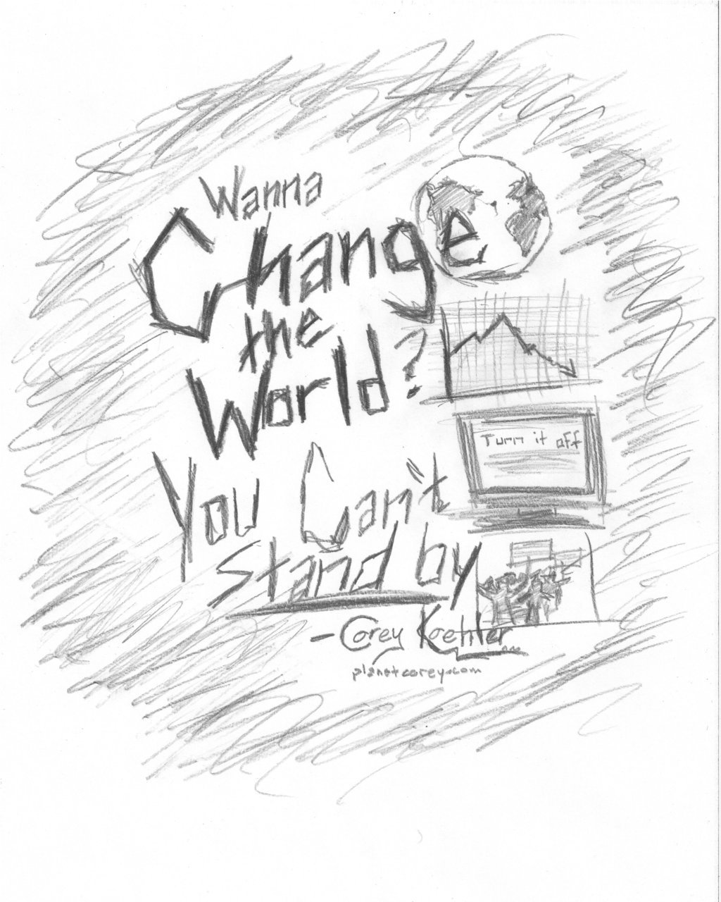 1024x1280 Song Facts The Story Behind Change The World - Change Sketch
