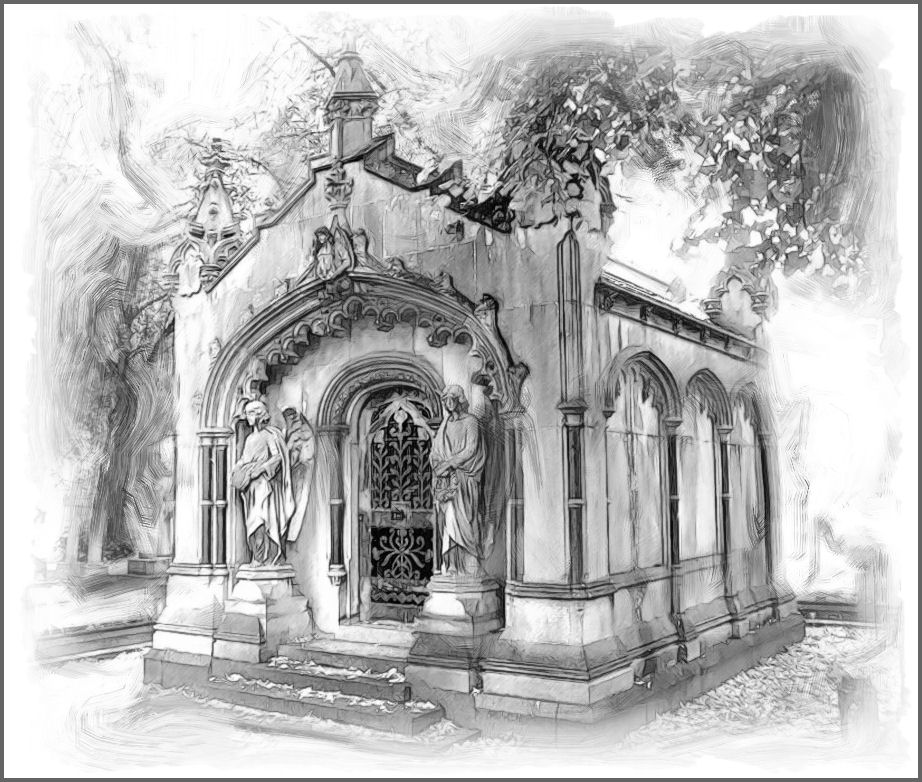 922x782 Family Chapel Tomb - Chapel Sketch