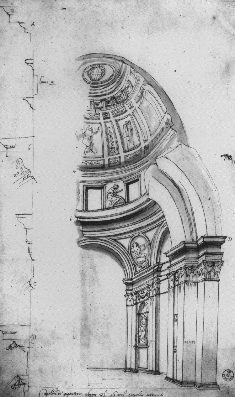 749x1267 Filechigi Chapel Sketch.jpg - Chapel Sketch