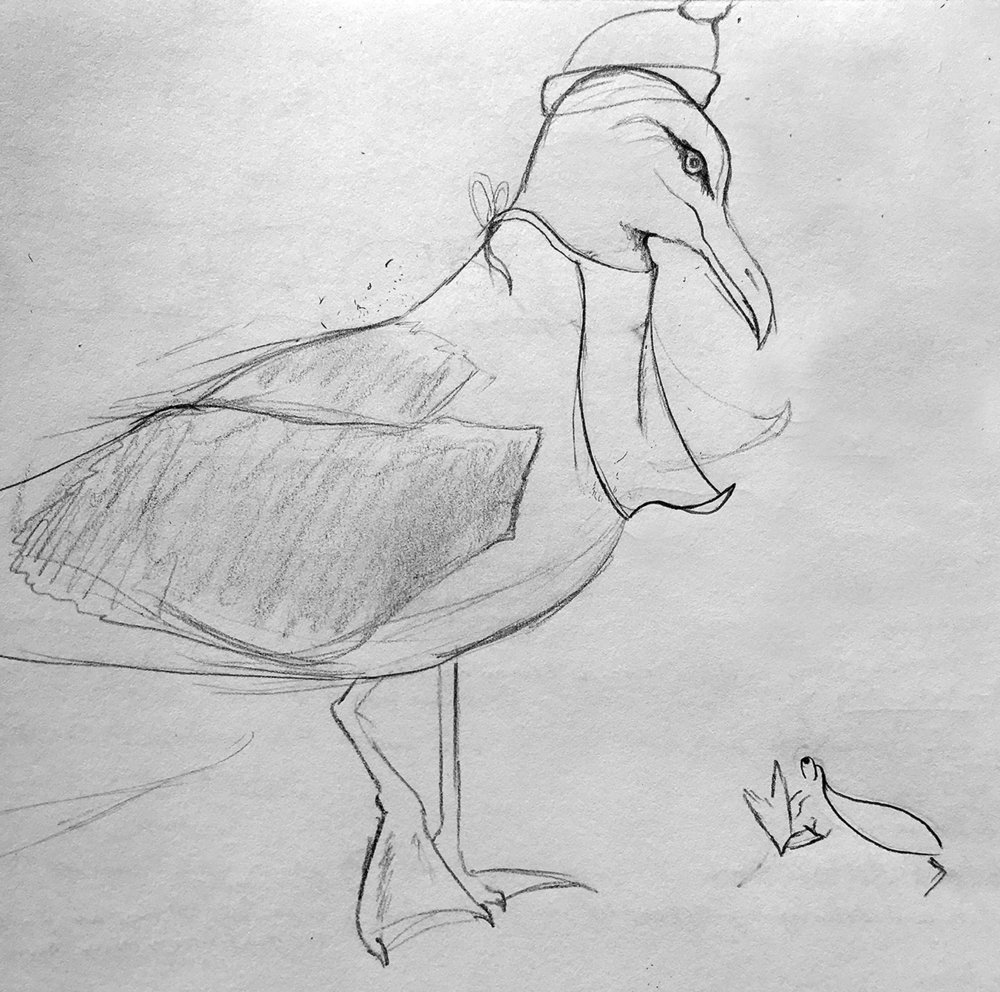 1000x992 Character Development - Character Development Sketch