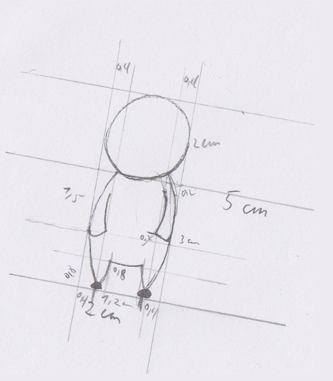 333x381 Character Development Design, Rough Drawing, Fine Drawing, Vector - Character Development Sketch