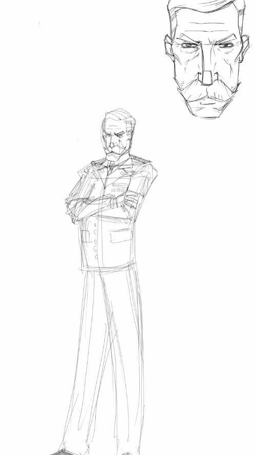 500x889 Pablo Comic Character Development Rough Sketch Nguyening It ! - Character Development Sketch