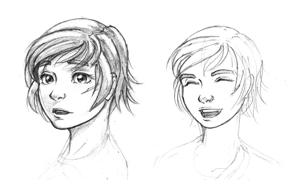 1024x602 Character Sketch Practice (With Feeling!) By Nyandgate - Character Sketch
