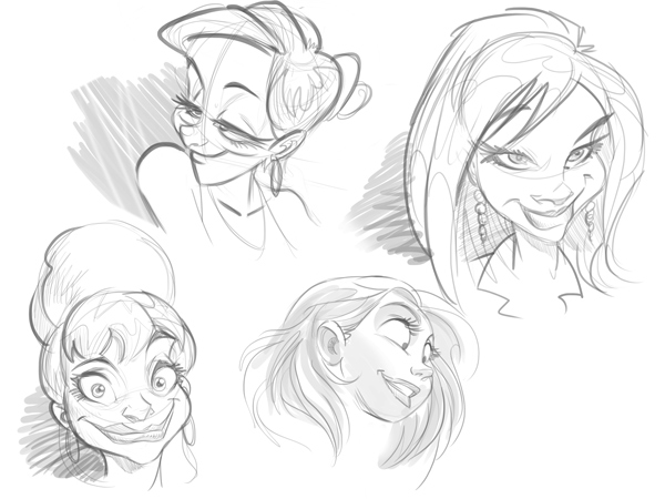 600x450 Cartoon Fundamentals How To Draw A Cartoon Face Correctly - Character Sketch Example About Best Friends