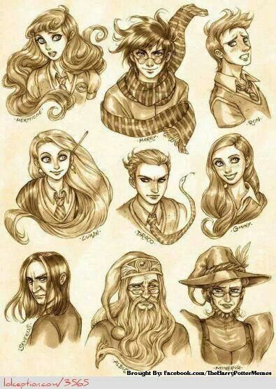 395x555 Pin By Olivia Rose On Harry Potter Fantastic Beasts - Character Sketch Of Harry Potter