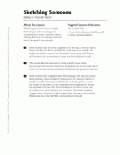 175x226 Writing A Character Sketch - Character Sketch Outline