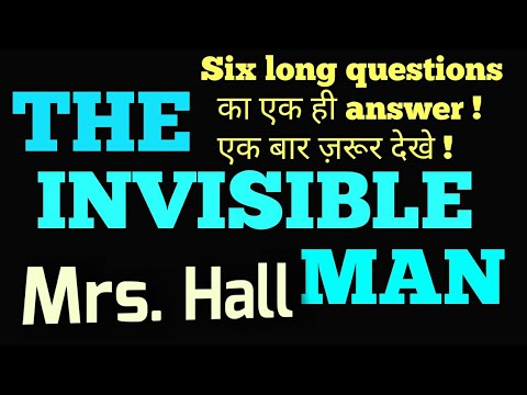 480x360 Character Sketch Of Mrs. Hall The Invisible Man Xii - Character Sketch Questions