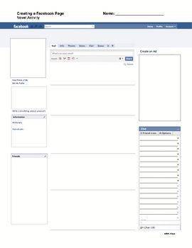 270x350 Facebook Character Sketch - Character Sketch Rubric