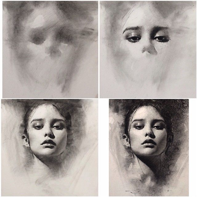 640x640 Charcoal - Charcoal Sketch Art
