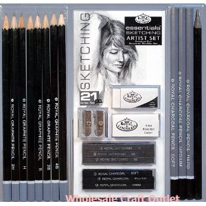 300x300 Charcoal Pencil, A Drawing Material - Charcoal Sketch Set