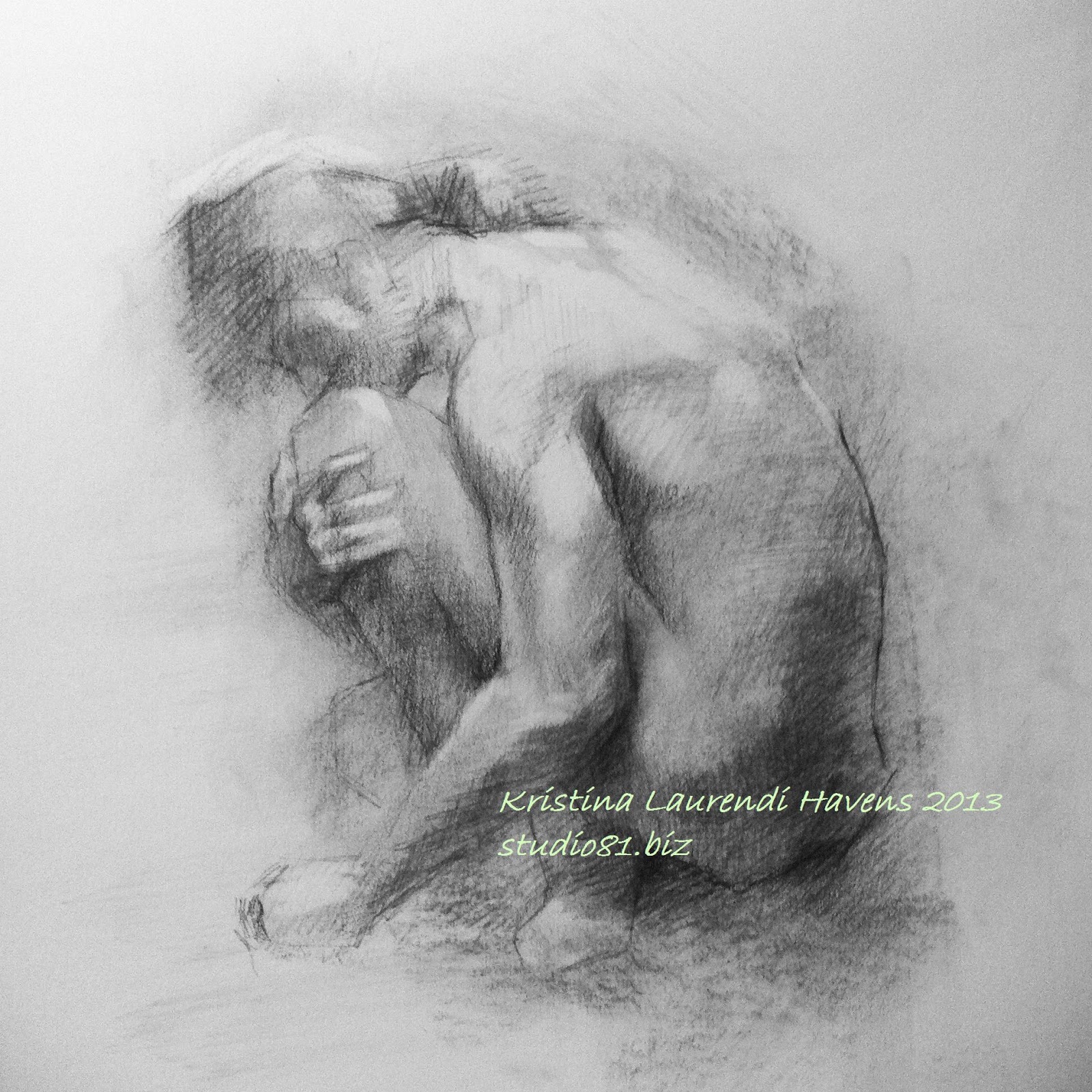1600x1600 Figures...my Art And My Life Charcoal Sketches From The Live Model - Charcoal Sketches