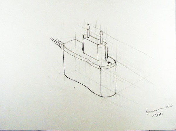 600x445 Design Drawing - Charger Sketch