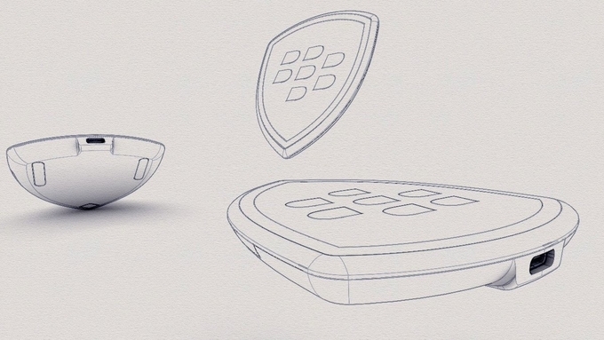 680x383 Uniquely Designed Blackberry Wireless Charger Appears In Sketch - Charger Sketch