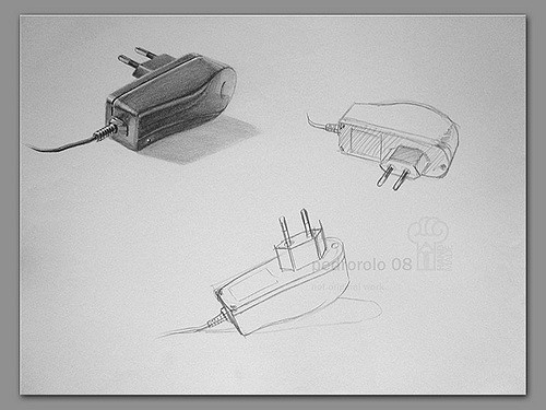 500x375 Charger Sketch 2004 Pedro Rolo Illustration - Charger Sketch