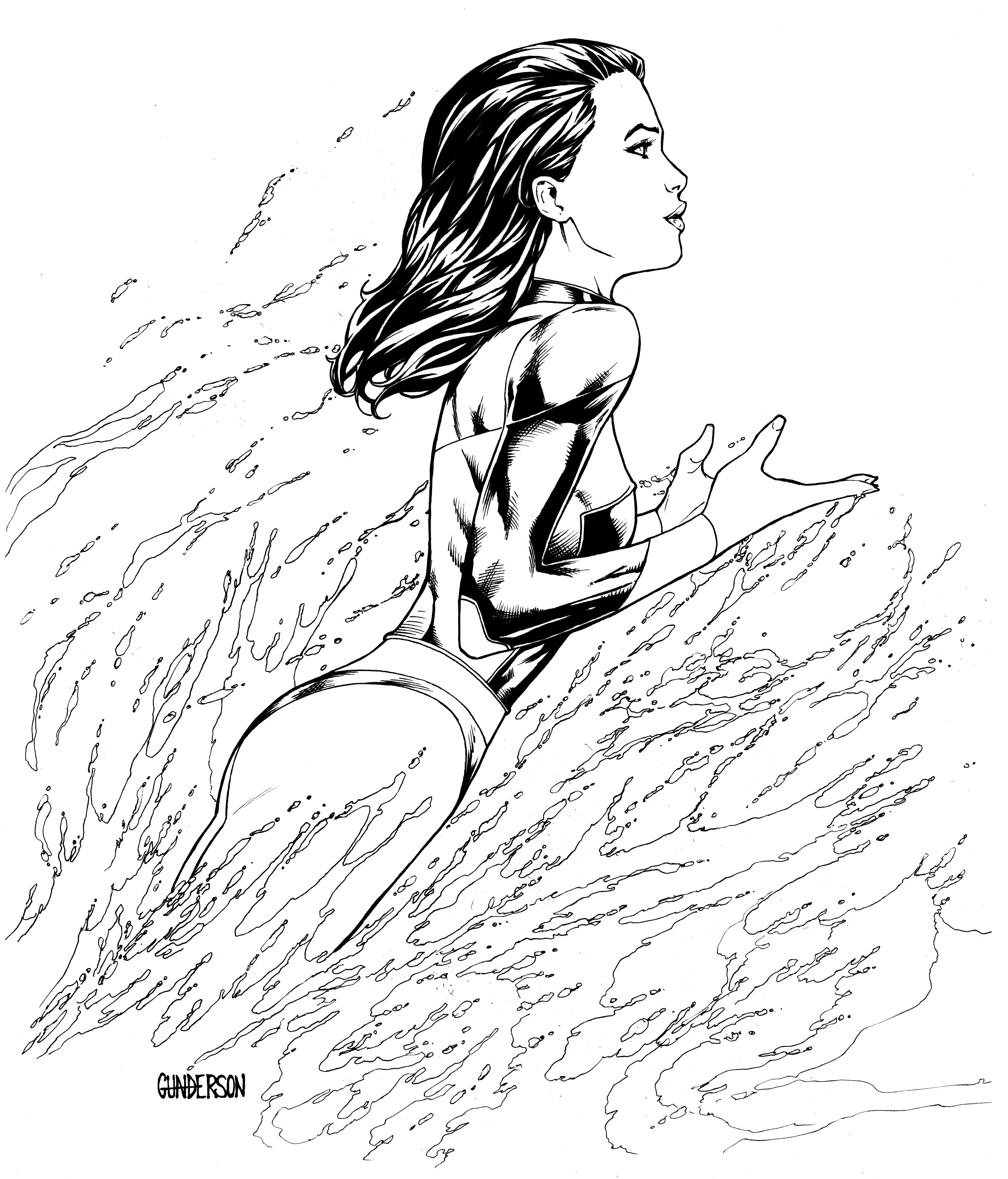 3317x3881 Seventh Annual C2e2 Charity Art Auction - Charity Sketch