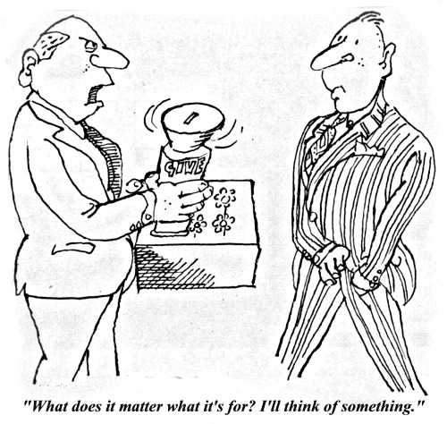 500x474 The Merchant Banker Or The Charity Sketch - Charity Sketch