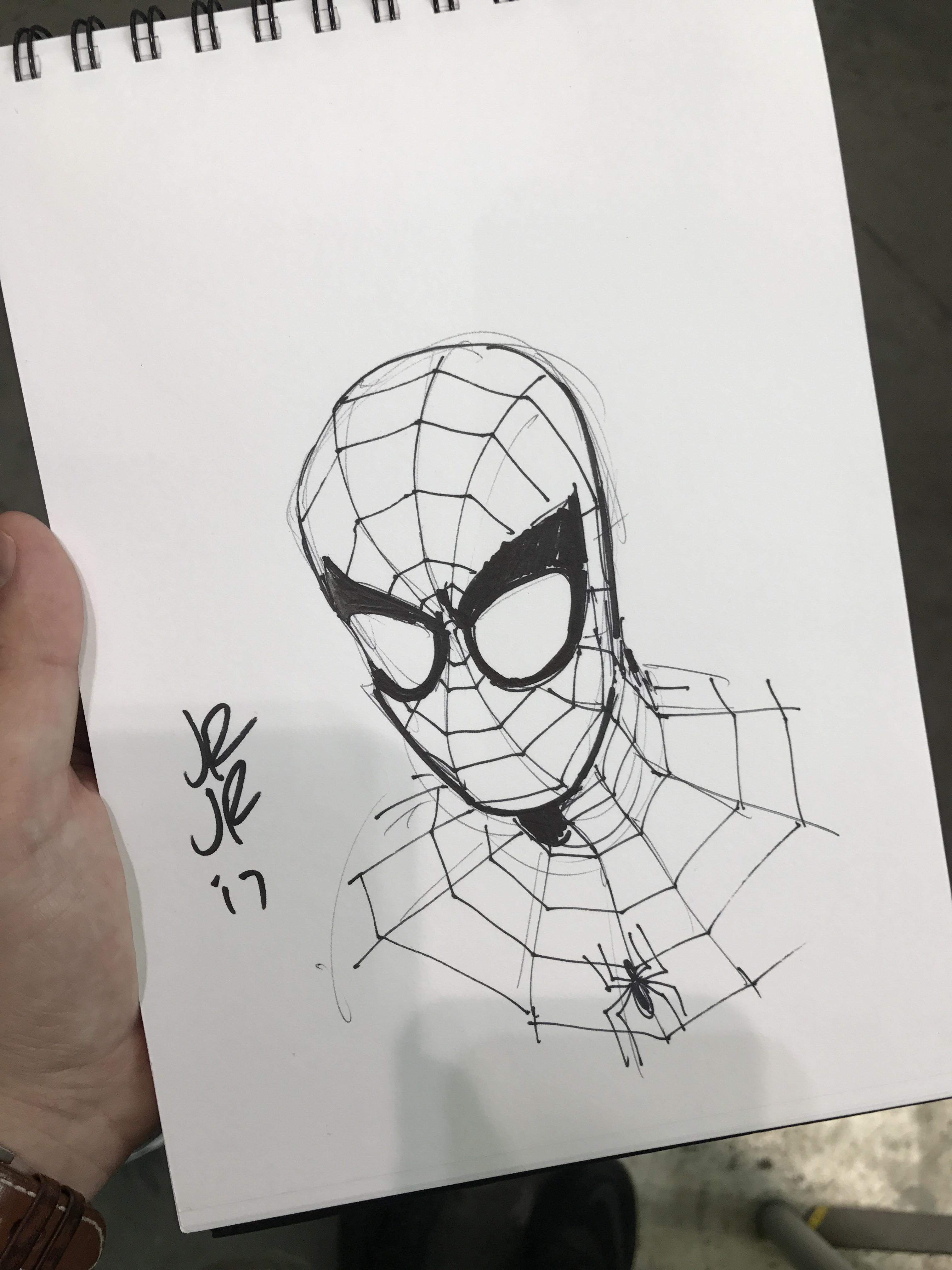 3024x4032 Won A Raffle For A Charity Sketch By John Romita Jr. - Charity Sketch