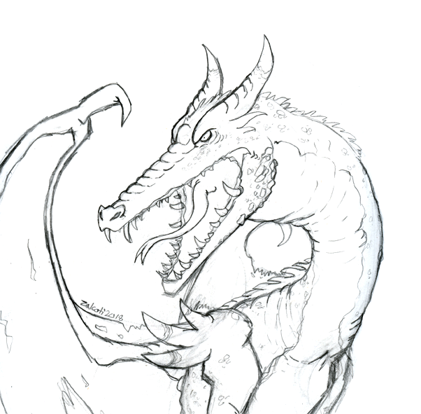 602x591 Charizard X Pencil Sketch Weasyl - Charizard Sketch