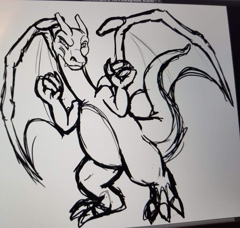 1024x972 Charizard Drawing Amino - Charizard Sketch