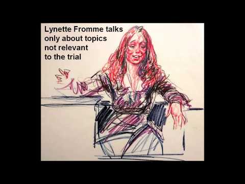 480x360 During The Charles Manson Trial With Family And Girls Courtroom - Charles Manson Sketch