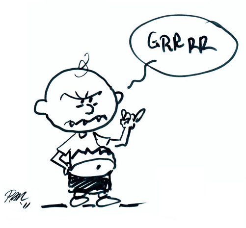 501x465 Saturday Sketch Day Charlie Brown Is Evil - Charlie Brown Sketch