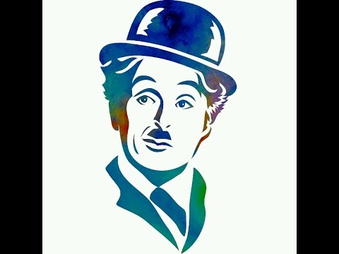 480x360 Draw Charlie Chaplin - Charlie Chaplin Sketch