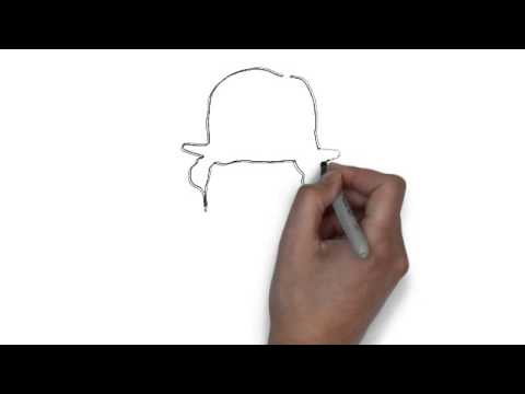 480x360 How To Draw Charlie Chaplin - Charlie Chaplin Sketch