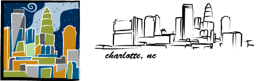 530x168 Charlotte Skyline Drawing 79317 Loadtve - Charlotte Skyline Sketch
