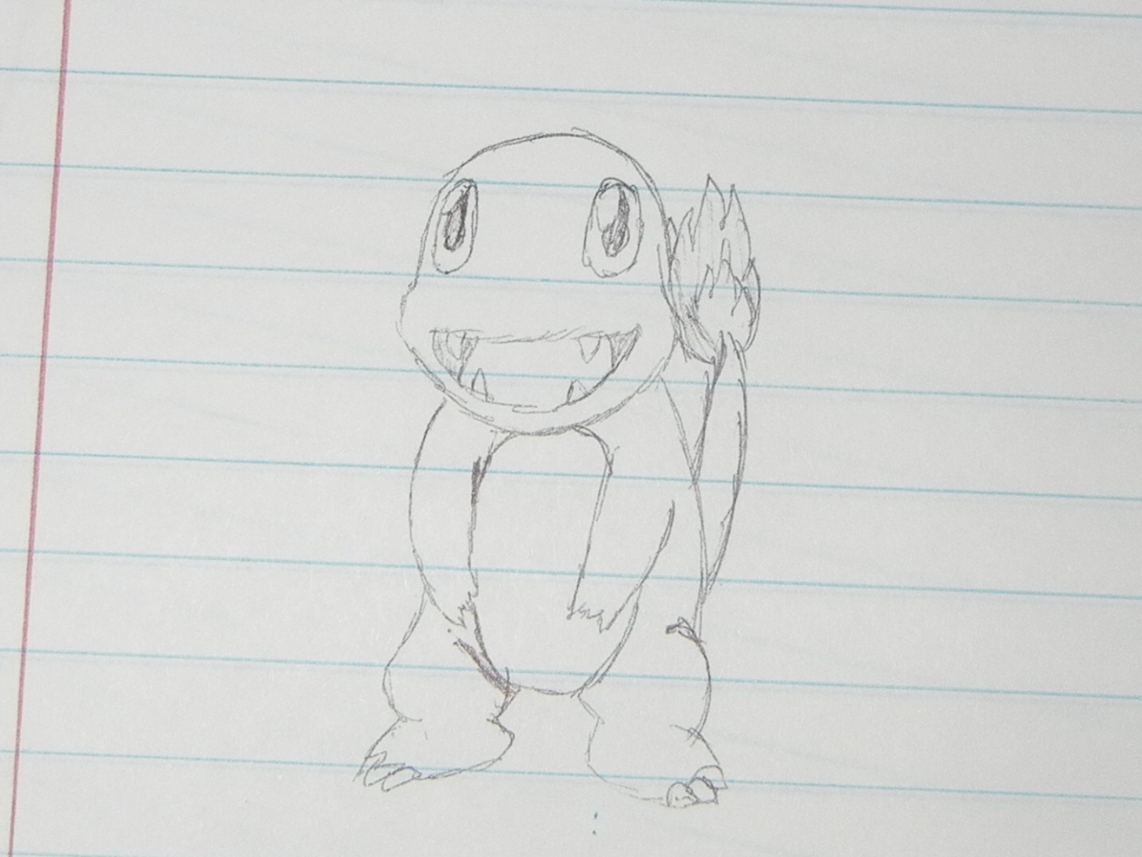 1600x1200 Happy Charmander Sketch Pictures, Drawings, Etc. - Charmander Sketch