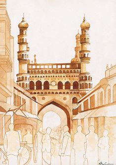 Charminar Sketch