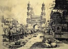 265x190 Charminar Sketch - Charminar Sketch
