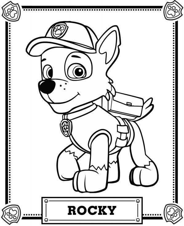 598x731 Unique Chase Paw Patrol Coloring Page - Chase Paw Patrol Sketch