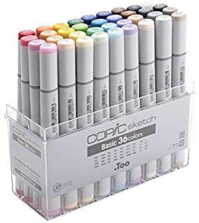 286x320 Copic Marker Sb12 12 Piece Sketch Basic Set - Cheap Sketch Markers