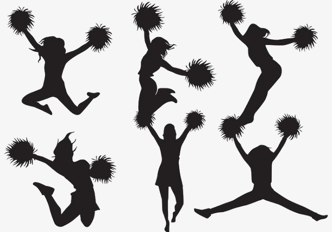 650x454 Cheerleaders, Simple, Sketch, Refinement Png Image And Clipart For - Cheerleader Sketch