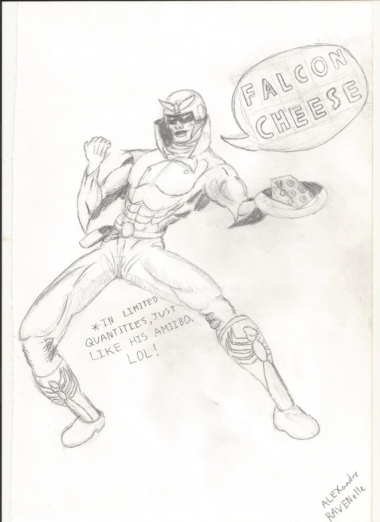 762x1048 Captain Falcon`s Falcon Cheese Sketch By Alexraven2 - Cheese Sketch