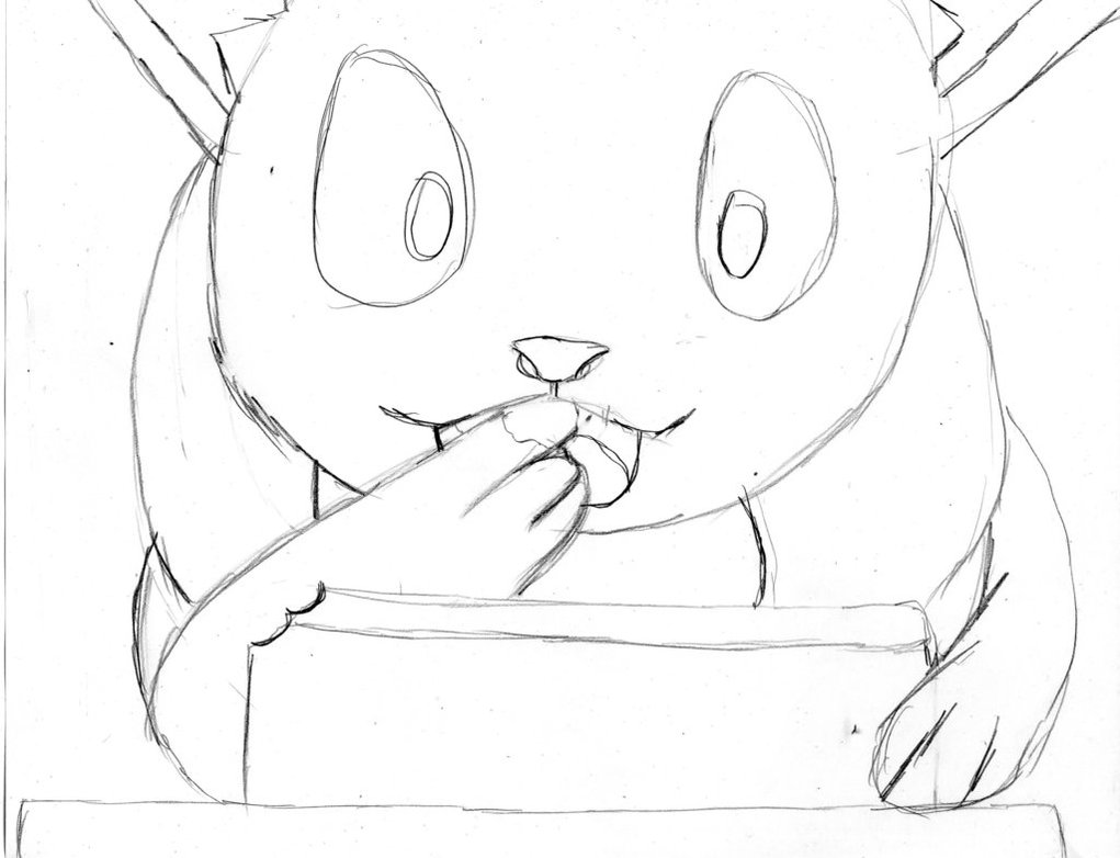 1021x782 Cheesecake For Vee (Sketch) By Firox Fox - Cheesecake Sketch