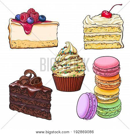 450x470 Photo Stock - Cheesecake Sketch