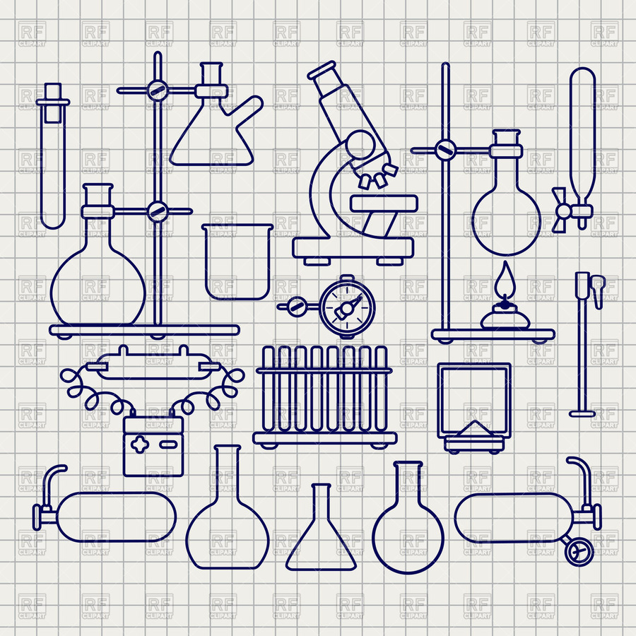 Chemistry Lab Sketch at PaintingValley.com | Explore collection of ...