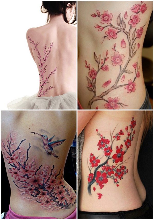 600x856 Cherry Blossom Tattoo Designs Understanding The Meaning Of Sakura - Cherry Blossom Tattoo Sketch