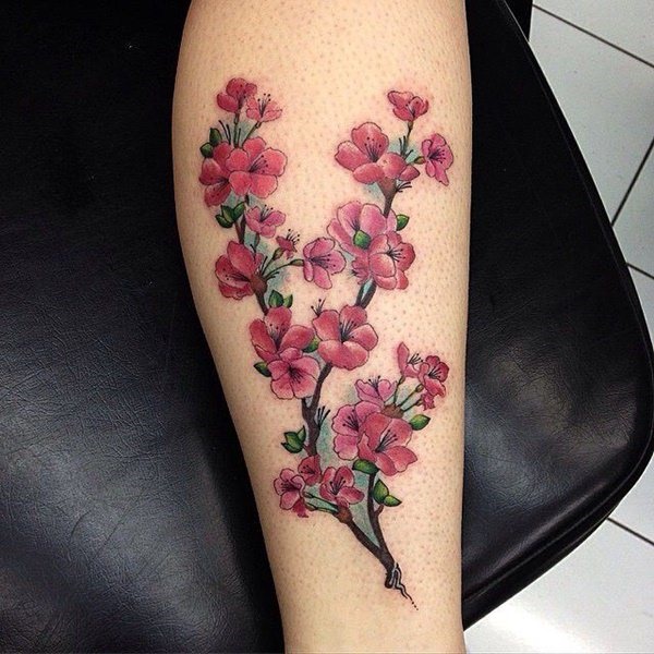 600x600 Japanese Cherry Blossom Tattoos You Should Get This Spring - Cherry Blossom Tattoo Sketch