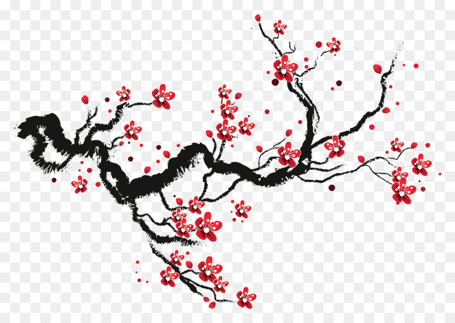 900x640 Cherry Blossom Drawing Watercolor Painting Sketch - Cherry Sketch