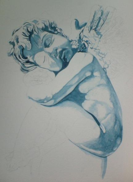 431x591 Cherub Wip - Cherub Sketch