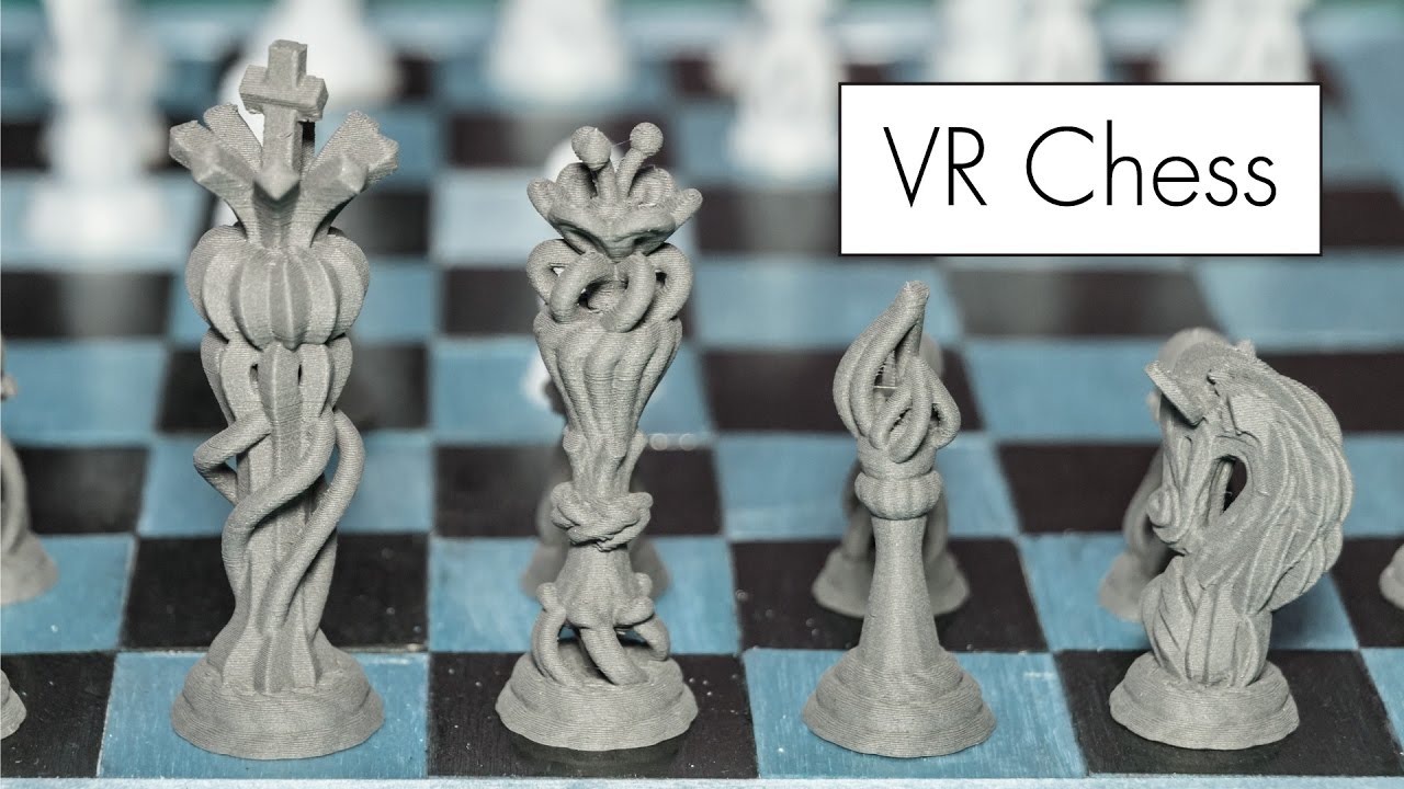 1280x720 Chess Set From Vr - Chess Board Sketch